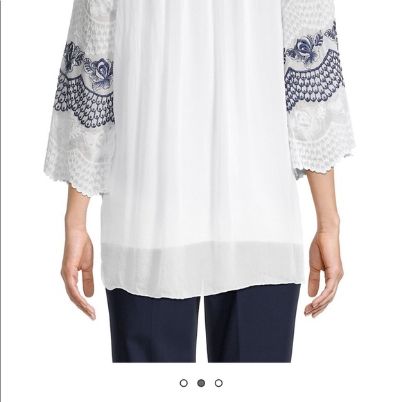 NWT Le Marais SILK blouse - Picture 3 of 9